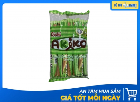 Bánh Xốp Ốc Quế Akiko Sữa Dừa 140g
