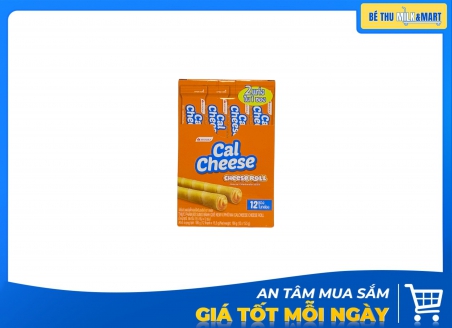 Bánh Xốp Ống Cal Cheese Roll 186g