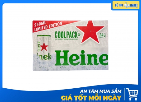 Bia Heineken Bạc 250ml