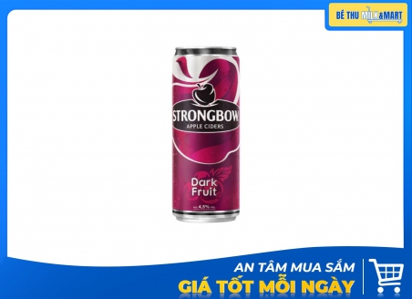 Bia Strongbow Dâu Đen 320ml