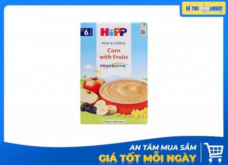Bột Ăn Dặm Hipp Bắp, Sữa Và Hoa Quả 6+ 250g