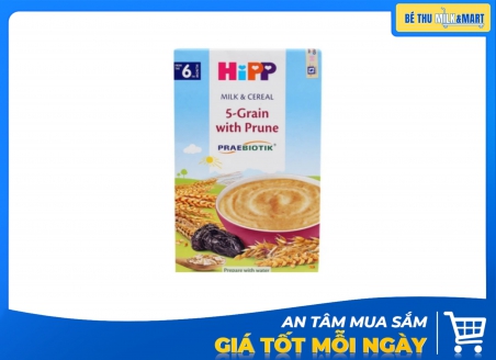 Bột Ăn Dặm Hipp Ngũ Cốc Mận Tây 6+ 250g