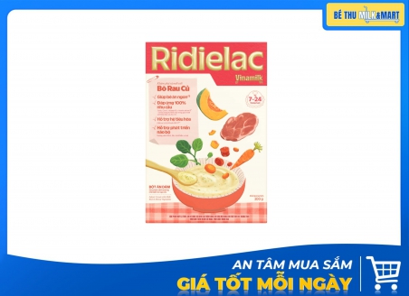 Bột Ăn Dặm Ridielac Bò Rau Củ 200g