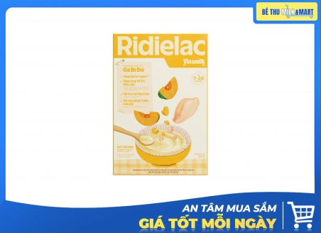 Bột Ăn Dặm Ridielac Gà Bí Đỏ 200g