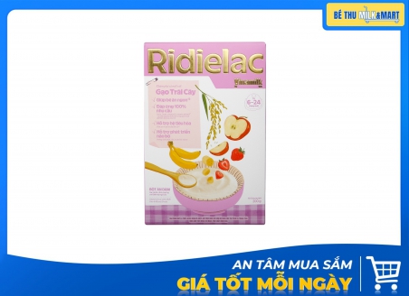 Bột Ăn Dặm Ridielac Gạo Trái Cây 200g