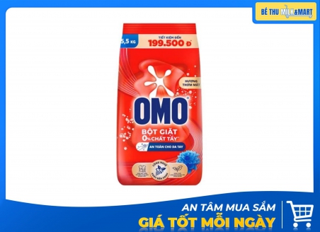 Bột Giặt Omo Hương Thơm Mát 5.5kg