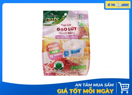 Bột Ngũ Cốc Gạo Lứt Huyết Rồng Xuân An 400g