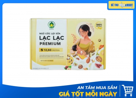 Bột Ngũ Cốc Lợi Sữa Lạc Lạc Plus 600g