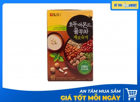 Bột Ngũ Cốc Óc Chó Hạnh Nhân Ý Dĩ Không Đường Hàn Quốc 720g