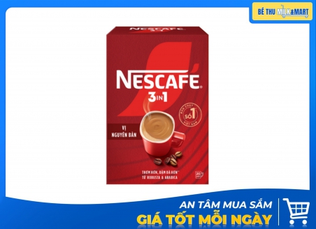 Cà Phê Hòa Tan Nescafe 3in1 Vị Nguyên Bản Đỏ 288g