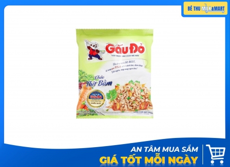 Cháo Gấu Đỏ Thịt Bằm 50g
