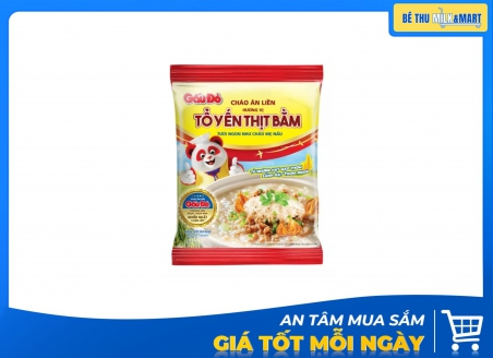 Cháo Gấu Đỏ Tổ Yến Thịt Bằm 50g