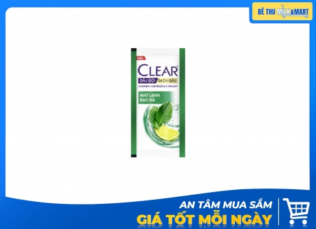 Dây Dầu Gội Clear Bạc Hà 6g