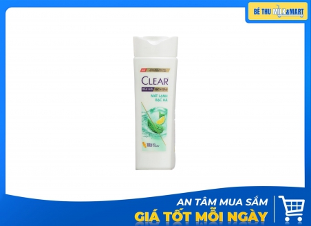 Dầu Gội Clear Bạc Hà Mát Lạnh 170g