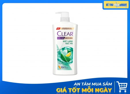 Dầu Gội Clear Bạc Hà Mát Lạnh 350g