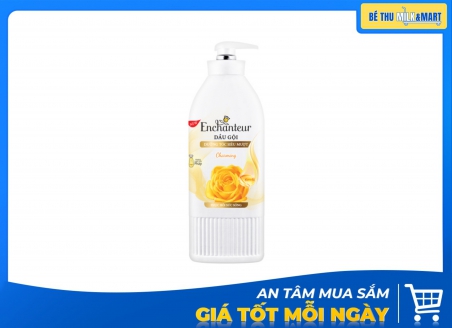 Dầu Gội Enchantuer Keratin Charming Vàng 650g Kẹp