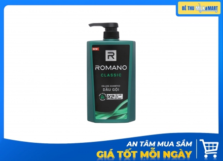 Dầu Gội Romano Classic 650g Tặng