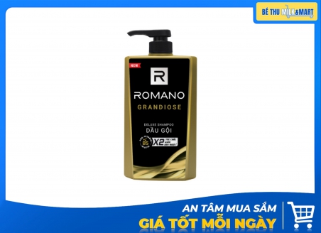Dầu Gội Romano Grandiose 650g Kẹp