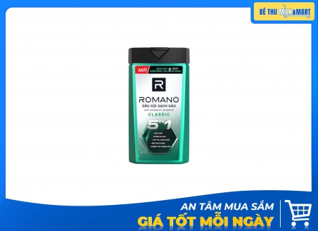 Dầu Gội Romano Sạch Gàu Classic 180g