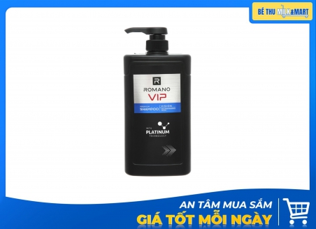 Dầu Gội Romano Vip Vision 650g Kẹp