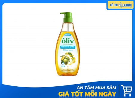 Dầu Tắm Oliv Cho Da Nhạy Cảm 650ml Kẹp