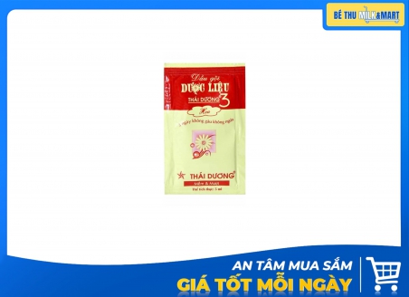 Dây Dầu Gội Thái Dương 3 Mềm Mượt 5ml