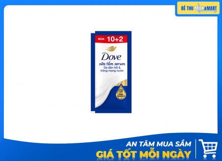 Dây Sữa Tắm Dove Serum Tái Tạo Độ Ẩm 6g