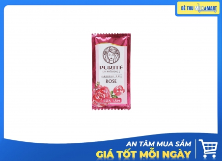 Dây Sữa Tắm Purite Hoa Hồng 6g