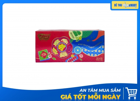 Giấy Rút Hộp Giấy Pulppy 140 Tờ