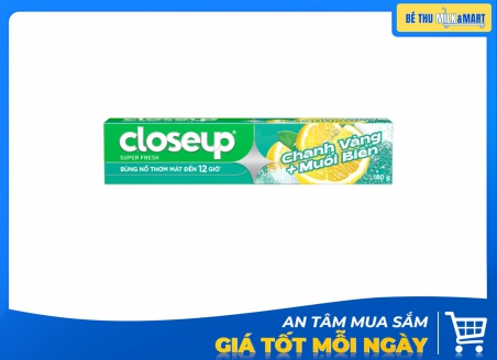 Kem Đánh Răng Close Up Chanh Muối Biển 180g
