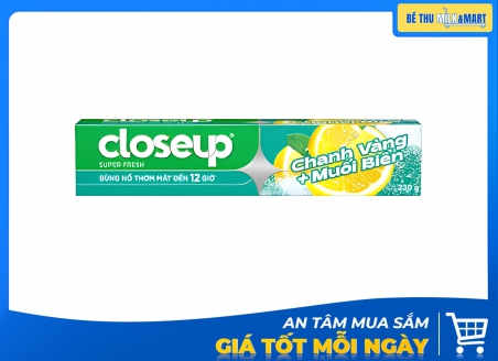 Kem Đánh Răng Close Up Detox Trắng Răng Muối Biển 230g