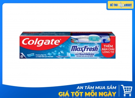 Kem Đánh Răng Colgate Max Fresh Bạc Hà 225g