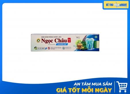 Kem Đánh Răng Dược Liệu Ngọc Châu Chuyên Gia 100g