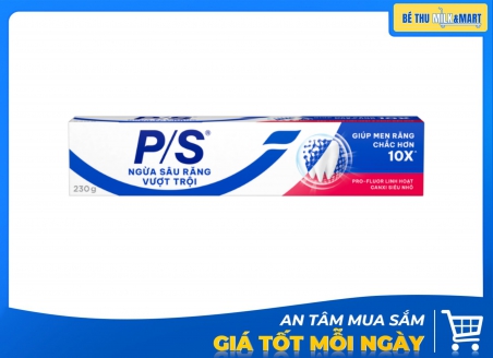 Kem Đánh Răng P/S Ngừa Sâu Răng Vượt Trội 230g