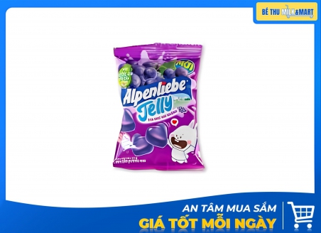 Kẹo Alpenliebe Kẹo Dẻo Jelly Tim Nho 24g