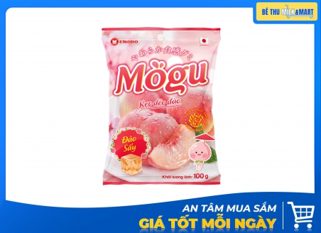 Kẹo Dẻo Mogu Đào 100g