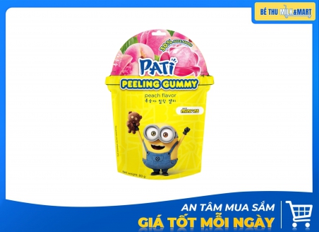 Kẹo Dẻo Pati Đào 63g