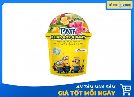 Kẹo Dẻo Pati Mix Vị 63g