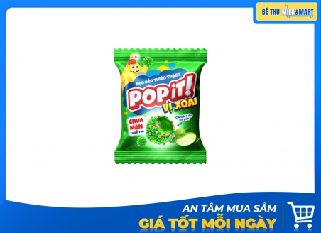 Kẹo Dẻo Popit Thiên Thạch Mặn Vị Xoài 25g