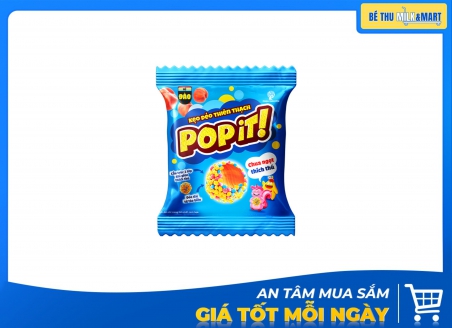 Kẹo Dẻo Popit Thiên Thạch Vị Đào 25g