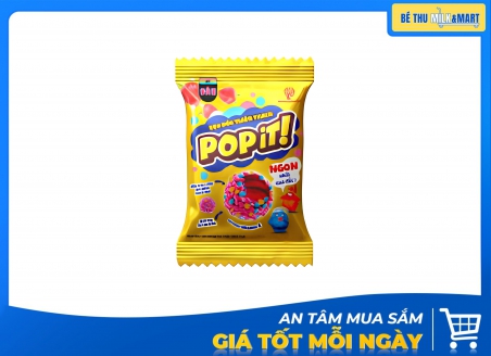 Kẹo Dẻo Popit Thiên Thạch Vị Dâu 25g