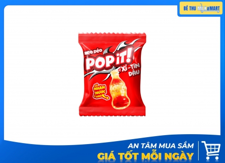Kẹo Dẻo Popit Vị Xì Tin Dâu 26.6g