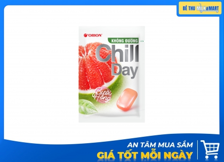 Kẹo KD Chill Day Bưởi Hồng 56g