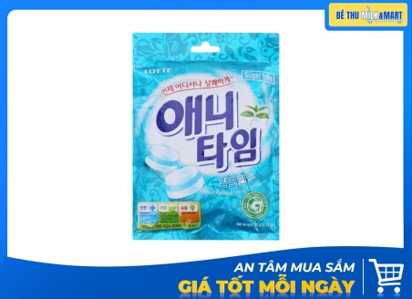 Kẹo Lotte Anytime Bạc Hà 60g
