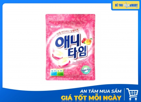 Keo Lotte Anytime Mận Đào 60g