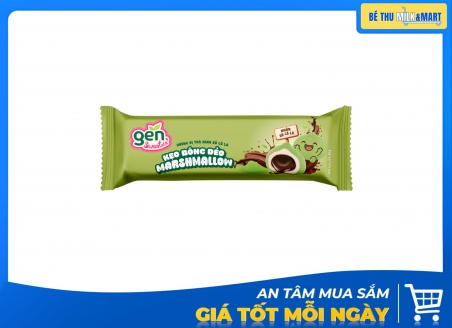 Kẹo Marshmallow Gensweetie Vị Trà Xanh Nhân Socola 25g