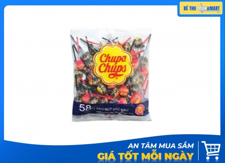 Kẹo Mút Chupa Chups Sắc Màu 58 Cây 539.4g