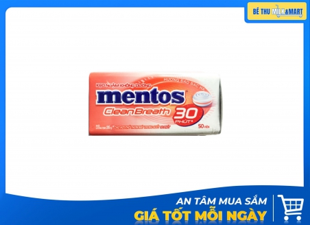 Kẹo Ngậm Mentos Đào Bạc Hà 35g