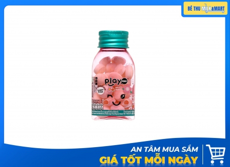 Kẹo Playmore Không Đường Hương Đào 22g