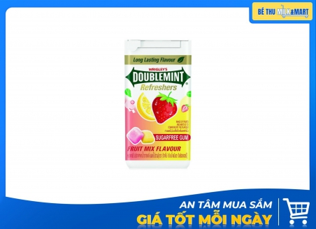 Kẹo Singum Doublemint Không Đường Refreshers Hương Trái Cây 40g